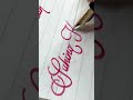 Suhina Khatan - name handwriting with fountain pen #calligraphy #signature #satisfying #lettering