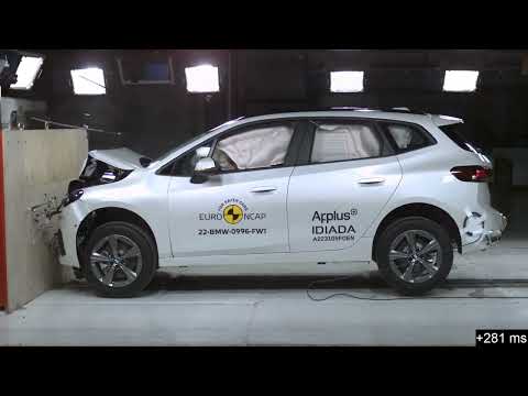 BMW 2 Series Active Tourer and BMW X1 Performance in a side crash, Euro NCAP