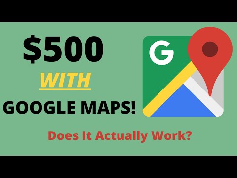 I Tried To Make $500 With Google Maps