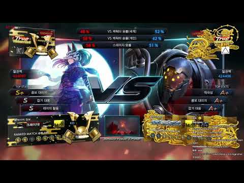 eyemusican (kunimitsu) VS Iluminati (gigas) - Tekken 7 5.10