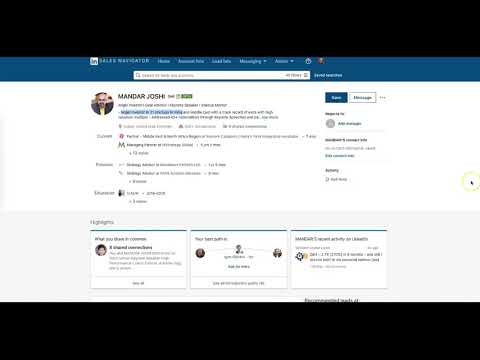 THINK GLOBAL CONFERENCE 2021 - Finding foreign customers using Linkedin