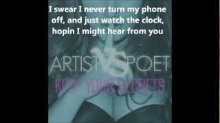 Artist Vs Poet - Crazy About You Lyrics