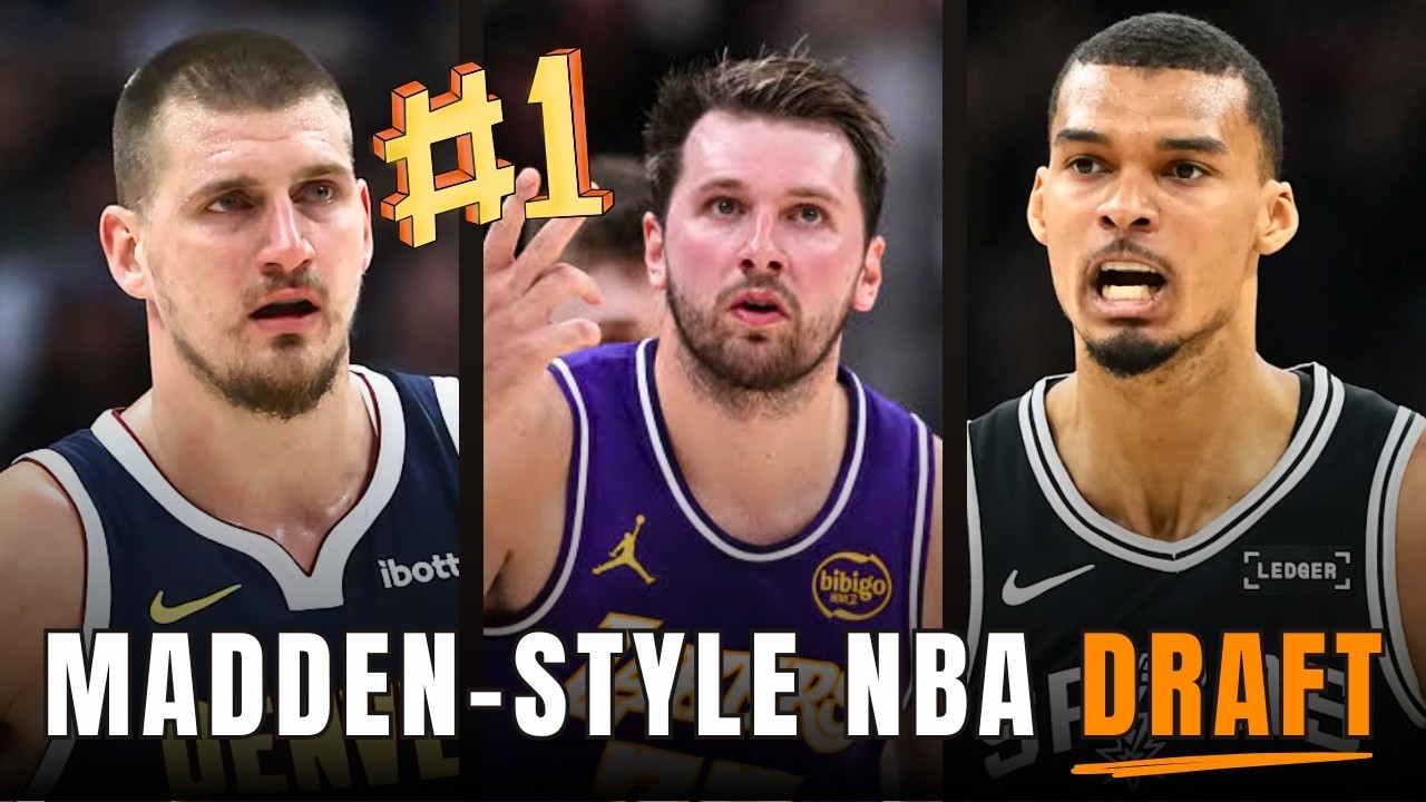 DRAFTING  NBA Teams "Madden Style"