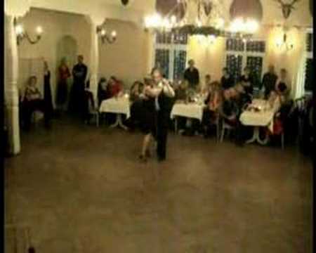  Christian Seyb  and  Helga Seyb  are  dancing  to  the  tango  "  Poema  "