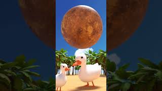 😝 Duck Vs Celestial oppression strikes the universe, astronomy, planet #duck  #animation #venus