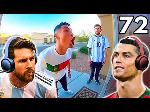 Messi & Ronaldo react to Funny Clips 72!