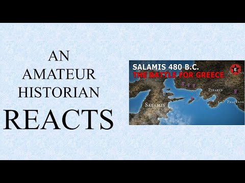 Amateur Historian Reacts (Ep 73) - Epic History TV - Salamis 480 BC: The Battle for Greece (Part 1)