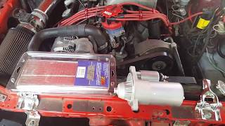Installing a starter in a Foxbody Mustang 93 GT