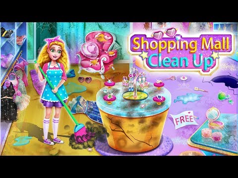 Supermall Clean Up - Shopping Girls Clean Home Video