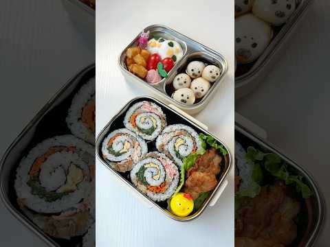 ASMR🎧Make My Bento with Me🦭#asmr #lunchbox #lunch