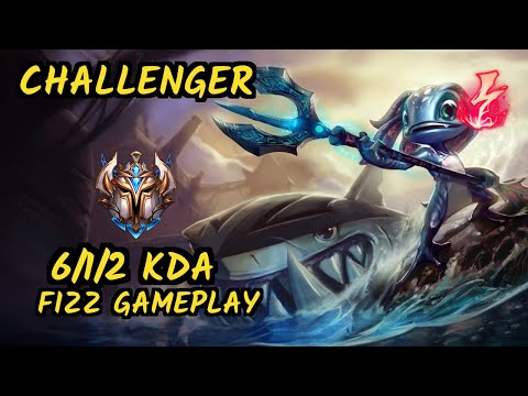 DOPA (Apdo) (FIZZ) vs KENNEN - 6/1/2 KDA MID CHALLENGER GAMEPLAY - KR