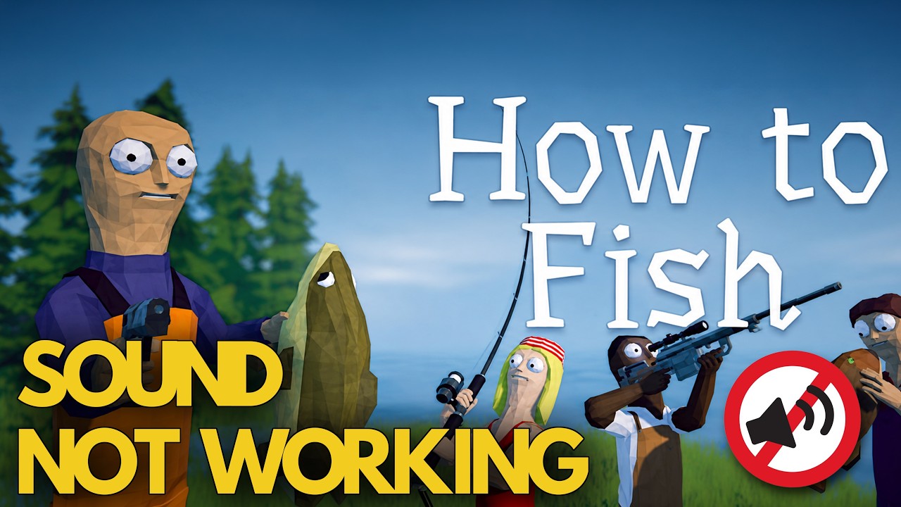 How to Fish | FIX: Audio Not Working, Crackling, Stutter & Muffled Sound PC🎧