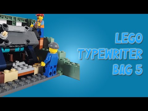 LEGO Ideas Typewriter 21327 Bag 5 Speed Build