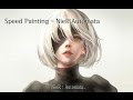 Shal E Speed Painting NieR Automata 2B Photoshop