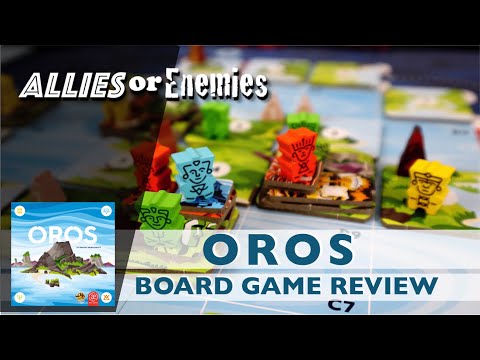 Oros - Board Game Review (Building a new world one earthquake at a time)