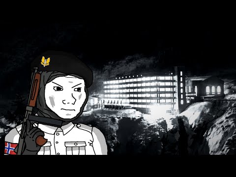 Dra Til Skogs but you are raiding the Germans water plants in Telemark