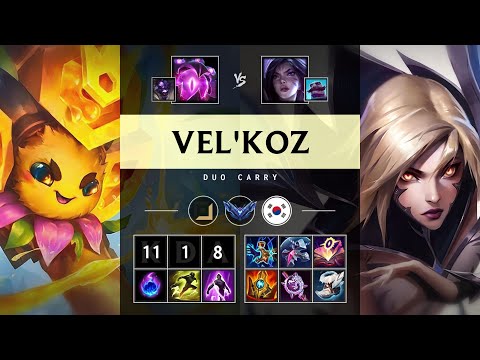 Vel'Koz Carry vs Kai'Sa - KR Diamond Patch 25.20