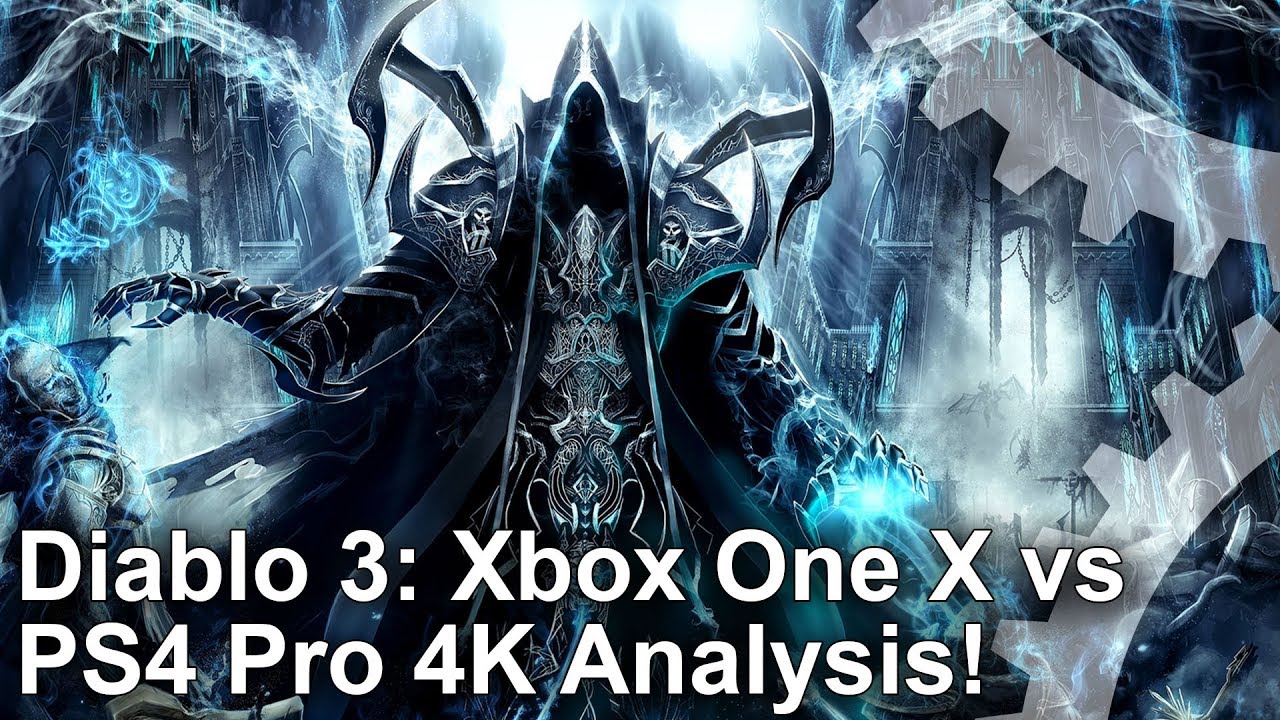 [4K] Diablo 3: Xbox One X vs PS4 Pro 4K Dynamic Res Graphics Comparison! - YouTube