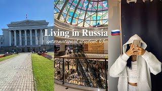 Living in Russia🇷🇺|| international student edition, lectures, shopping etc 