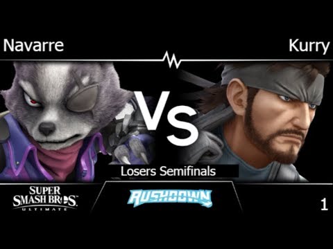 Rushdown  - Navarre (Wolf) vs GBSG | Kurry (Snake) Losers Semifinals - SSBU