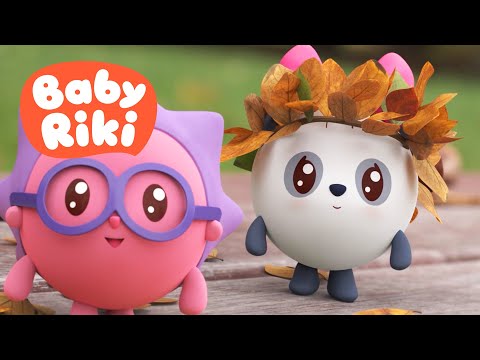 🍂 BabyRiki: Prințesa | Desene Animate Educative despre Toamnă, Creativitate și Joacă pentru Copii 👑🍁