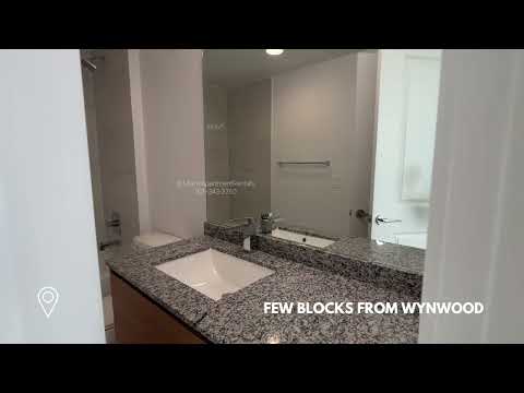 EDGEWATER, MIAMI APARTMENTS FOR RENT | 1 BEDROOM + DEN | MIAMI APARTMENT TOUR-1420