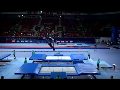 Portugal 2 (POR) M - 2022 Trampoline Worlds, Sofia (BUL) - Q Synchro Exercise 1
