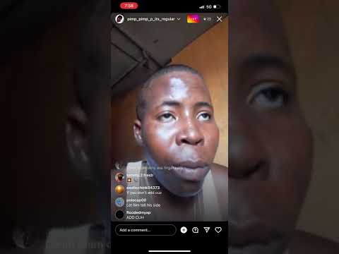 Pimp Pimp P it’s Regular Ig Live