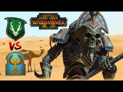 EYE OF THE DESERT - Tomb Kings vs Wood Elves | Total War Warhammer 2