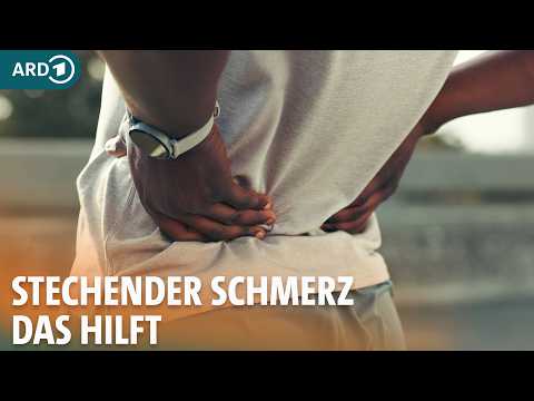 Starke Rückenschmerzen: Das hilft bei einem Hexenschuss I ARD Gesund