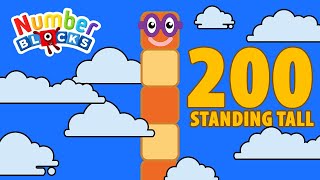 Download lagu Numberblocks 200 Blocks Standing Tall mp3