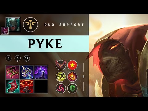 Pyke Support vs Thresh - VN Grandmaster Patch 25.24