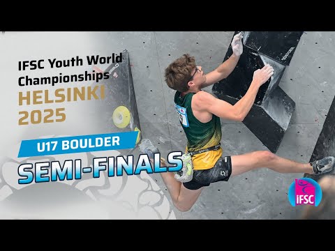 U17 Boulder semi-finals | Helsinki 2025