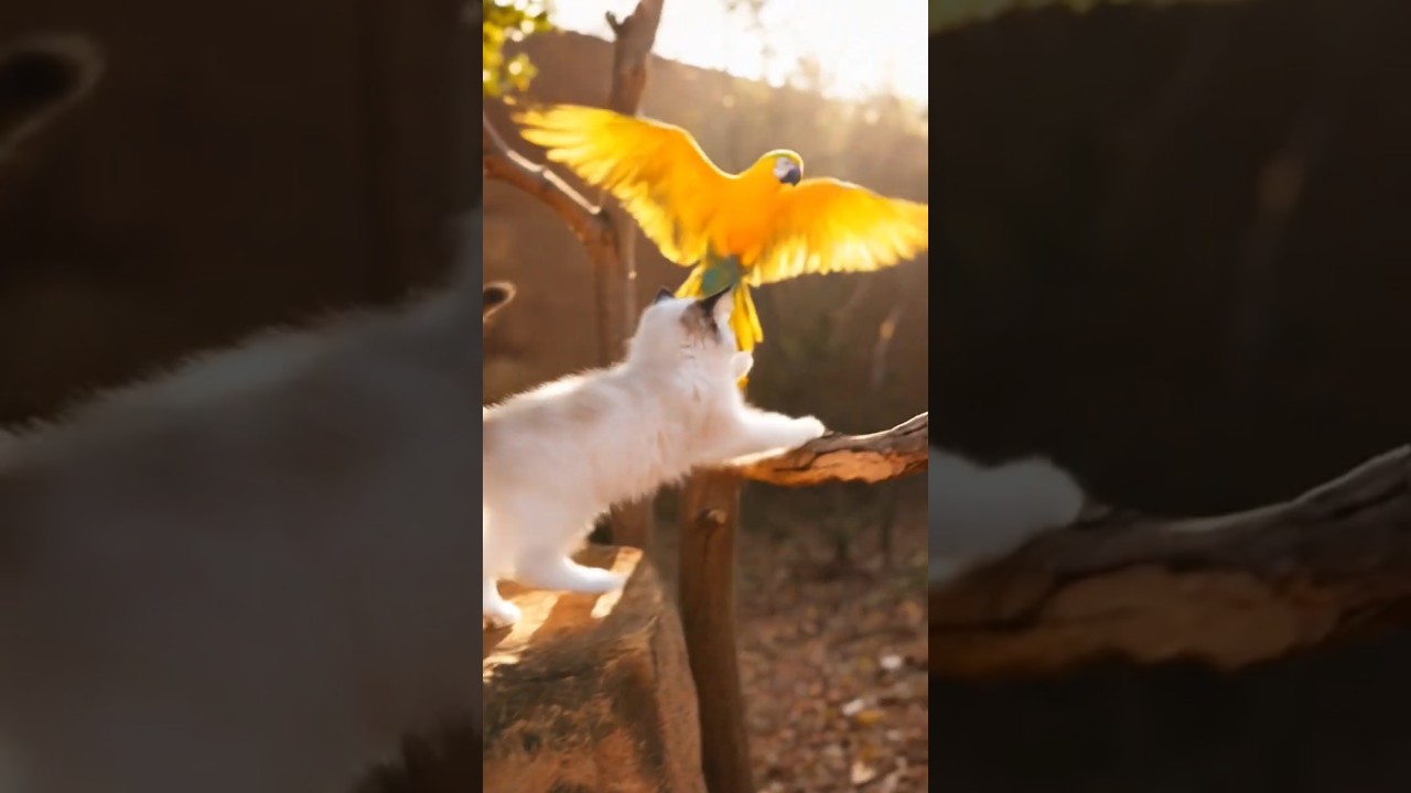 This Cat Was SO Close… 😳🐱 #shorts #cat #shorts #shaheercat #hunting
