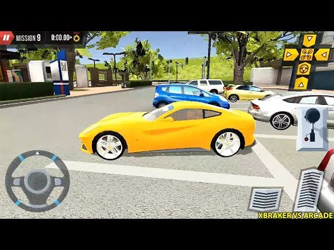 Shopping Mall Car & Truck Parking: Yellow Sport Car Unlocked Driving Simulator - Android GamePlay