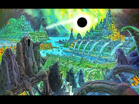 Comic Art by Philippe Druillet (Science Fiction - Fantasy - Science Fantasy - Psychedelic Art)