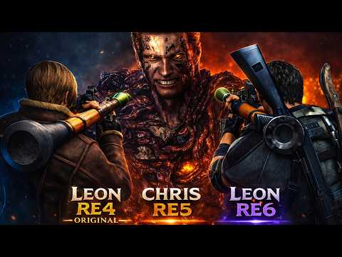 Rocket Launcher vs Bosses in RE4, RE5 & RE6