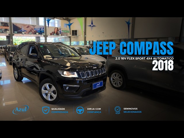 Vídeo JEEP COMPASS 2.0 16V FLEX SPORT 4X4 AUTOMATICO