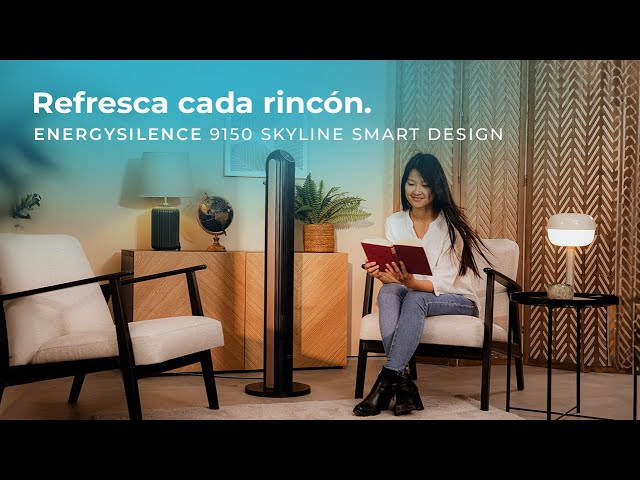 Cecotec EnergySilence 9150 Skyline Smart Design Ventoinha Torre 45W Preta video