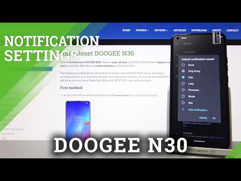 Doogee N30 Notification Sounds Review - Discover All Tunes