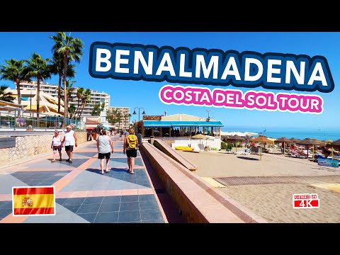 BENALMADENA near Malaga, Costa Del Sol, Spain | Walking Tour