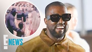 See Kim Kardashian & Kanye West Interact at North's Basketball Game | E! News