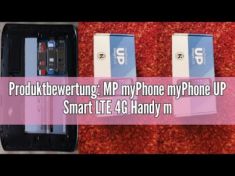 Produktbewertung: MP myPhone myPhone UP Smart LTE 4G Handy mit Whatsapp, Facebook, Google Apps, 3.2"