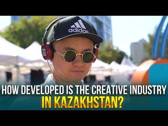 How developed is the creative industry in Kazakhstan?
