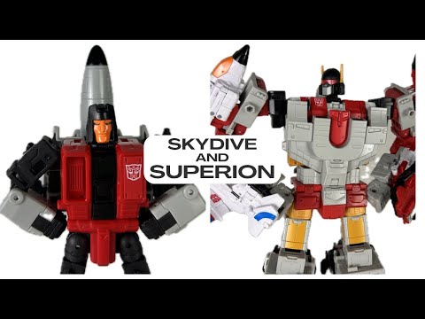 Transformers, Age of the Primes Skydive and SUPERION! Intro, Unboxing  and review!