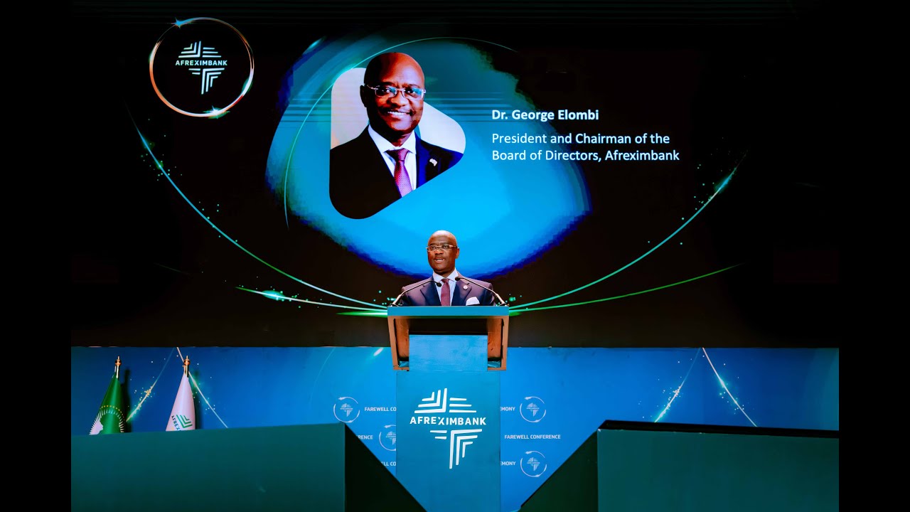 Dr George Elombi takes oath of office as President & Chairman of the Board of Directors, Afreximbank