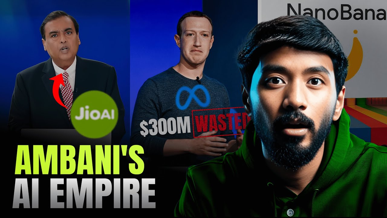 The AI Empire Ambani Built in Secret + 12 Insane AI Updates This Week