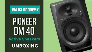 Best Speaker for DJs and Home Studio Monitors | Pioneer DM 40 Unboxing #bestspeaker #homestudio