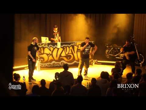 Sevsnite LIVE "Smash Brothers"   Plattentaufe Verbali Gwalt "27 01 2017"