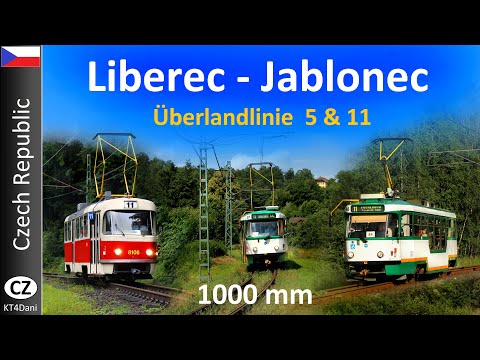 【4K】LIBEREC-JABLONEC TRAM  -  R.I.P. 1000mm (2021)